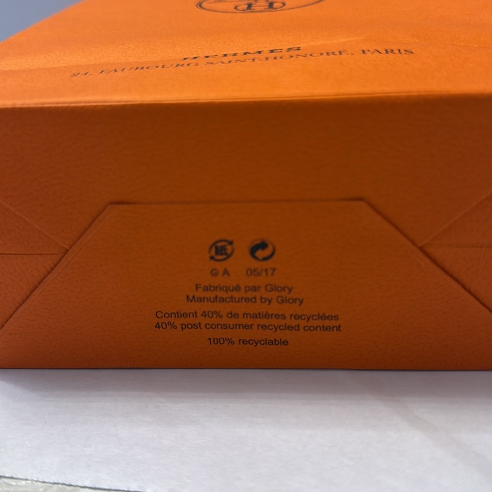 HERMES GIFT SHOPPING paper bag, PRESENT , storage BAG. New - Picture 6 of 9